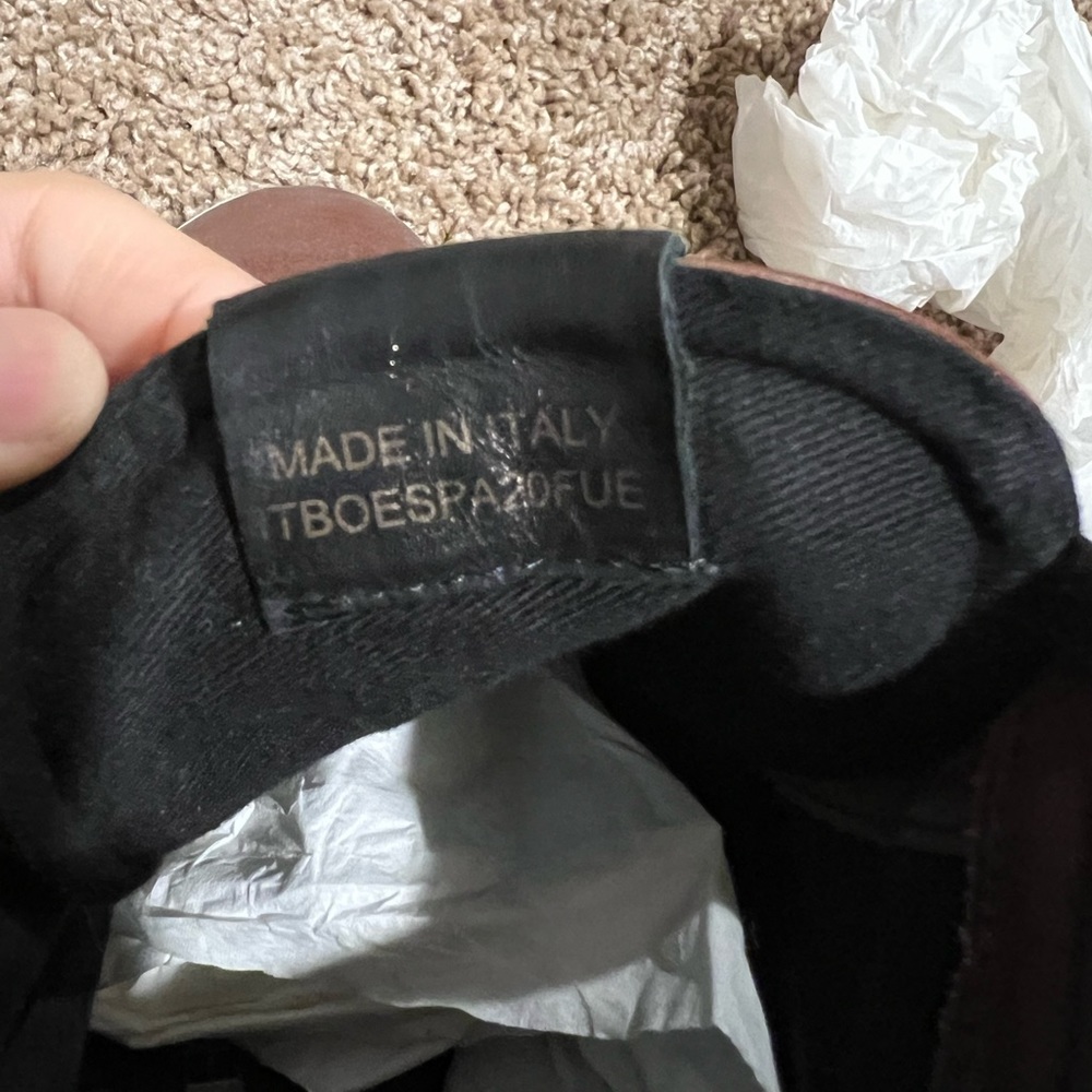 Mens Burberry Check Hightops - Picture 6 of 6
